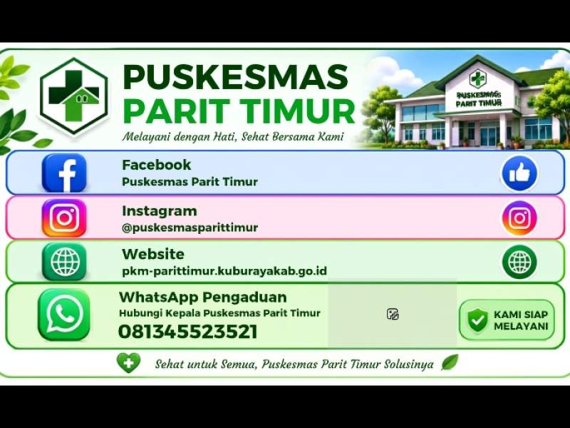 Media Informasi Puskesmas Parit Timur 
