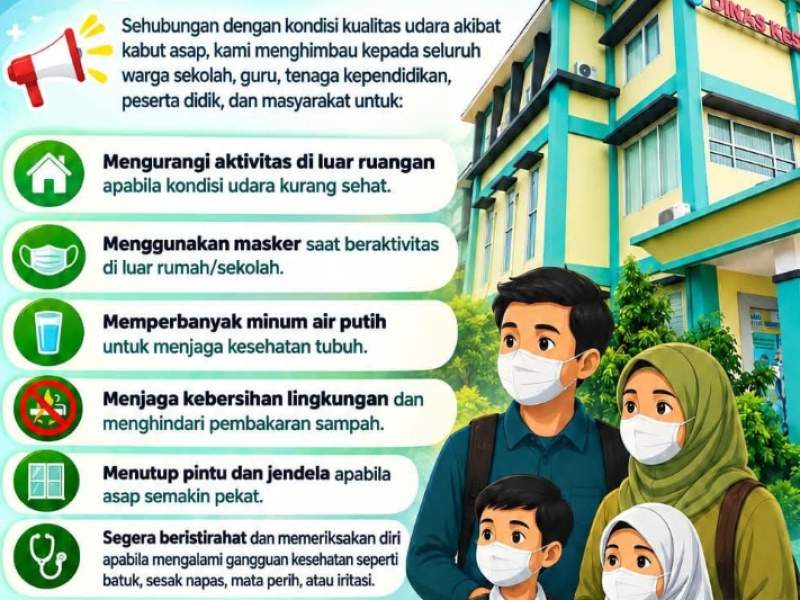 Himbauan Menjaga Kesehatan Di Tengah Kabut Asap 
