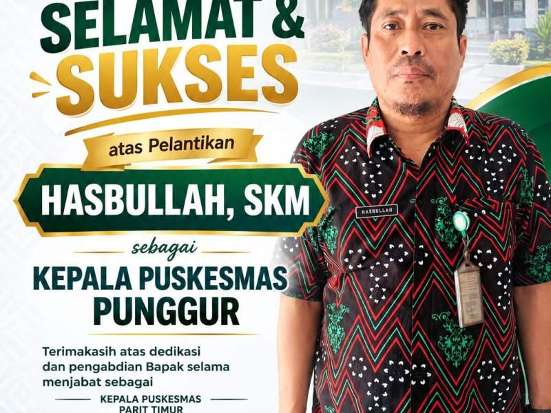 SELAMAT DAN SUKSES PINDAH TUGAS