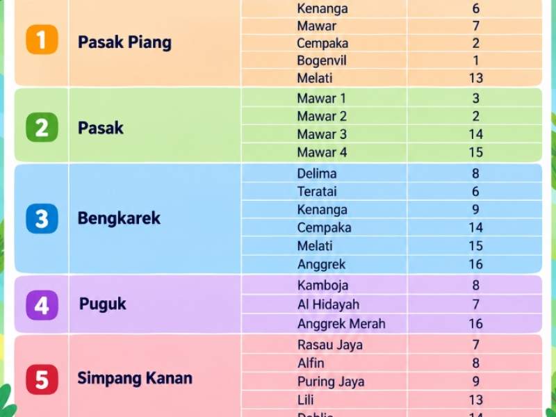 Jadwal Posyandu 