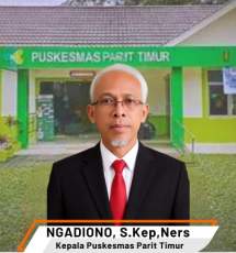 Baca sambutan Kepala Puskesmas